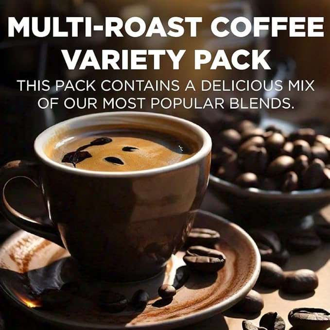 Maud's Family Pack Coffee Pods Variety Pack, 136 ct, 12 Assorted Flavors, Medium Roast Recyclable