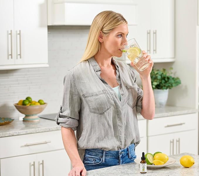 Pure Inventions - Lemon Lime Water Infusion Drops - Antioxidants, Vitamin C & Electrolytes - Health