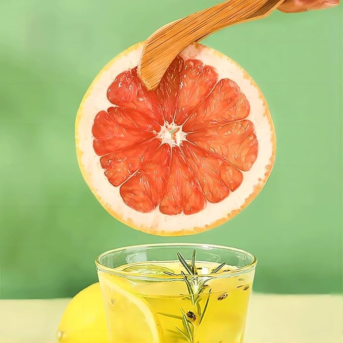 Mkostlich Dried Grapefruit Slices, 250g/8.81oz Dehydrated Grapefruit for Cocktails, Red Grapefruit