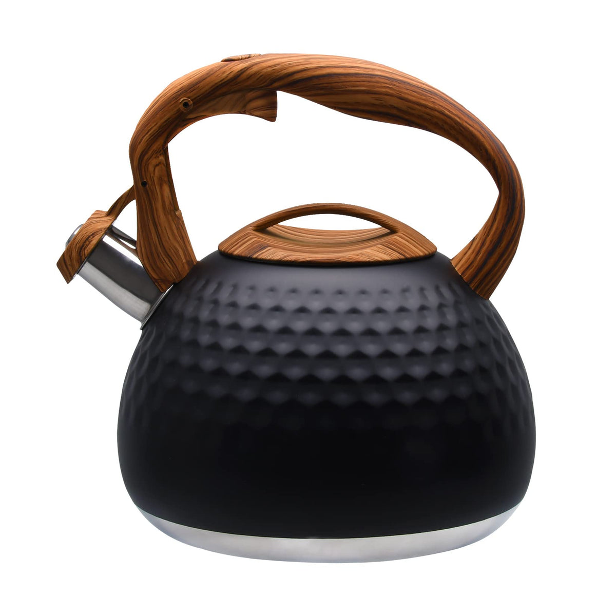 GGC Whistling Tea Kettle for Stove Top, 3.2QT/3L Stainless Steel Tea Kettle