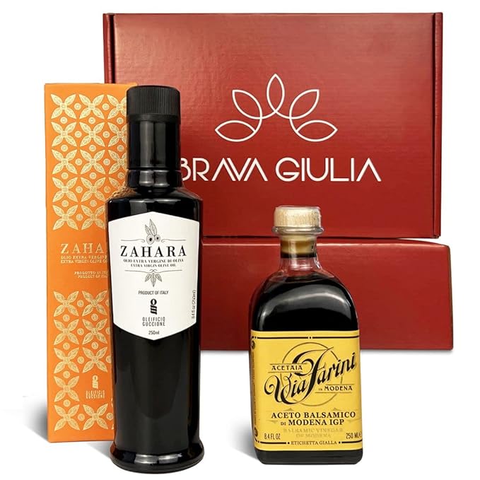 Brava Giulia Olive Oil & Balsamic Vinegar Gift Set