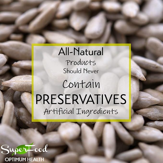 Lightly Sea Salted Sunflower Seed Kernels by Gerbs - 4 LBS - Top 11 Food Allergen Free & Non GMO
