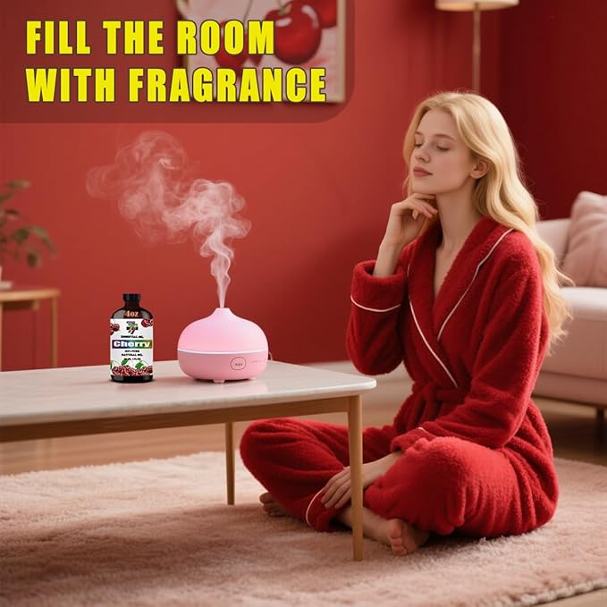 Cherry Essential Oil (4 oz / 120 ml) ??Cherry Oils for diffusers, humidifiers, Home Baths, Cleaning