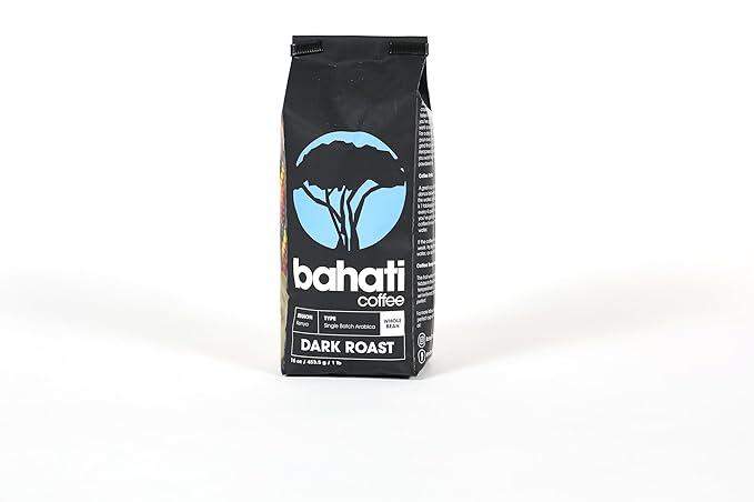 Kenya AA Grade Roasted Arabica Coffee Beans from Kenyan Highlands - 100% Pure Arabica Coffee