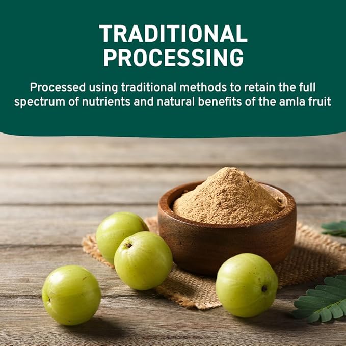 HANDPICK Organic Amla Powder (14oz) Amalaki, USDA Organic, Non-GMO | 100% Raw and Natural - Lab