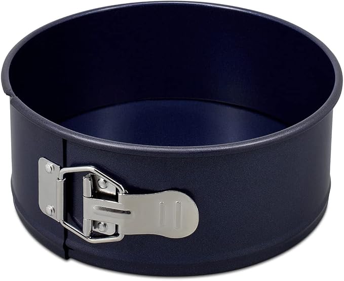 Zyliss E980193 Non-Stick Springform Cake Tin | 20cm/8in | Carbon Steel | Dark Blue | Baking