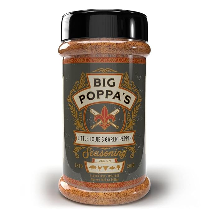 Big Poppa's Pork Sampler Set – Sweet Honey BBQ, Smoky Bacon Jalapeño, Garlic Pepper, Spicy Heat, &
