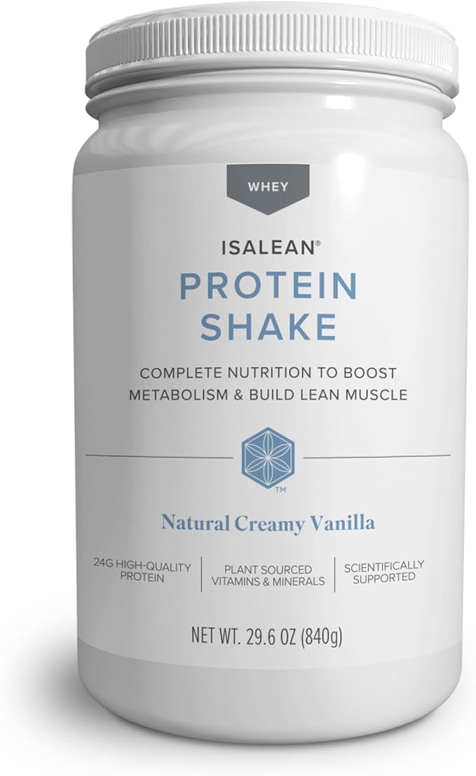 IsaLean Protein Shake Complete Superfood Meal Replacement for Maintaining Healthy Weight and Lean