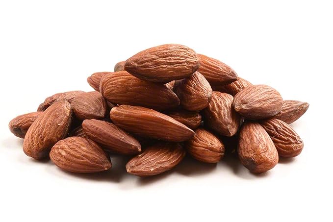 Dry Roasted Unsalted Nonpareil Supreme California Almonds (2 Lbs.) - Vegan & Keto Friendly - Oven