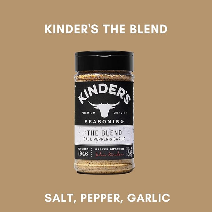 Kinder's Seasoning Duo Bundle: The Blend & Buttery Steakhouse - Two XL 9.5 and 10.5-ounce Bottles +
