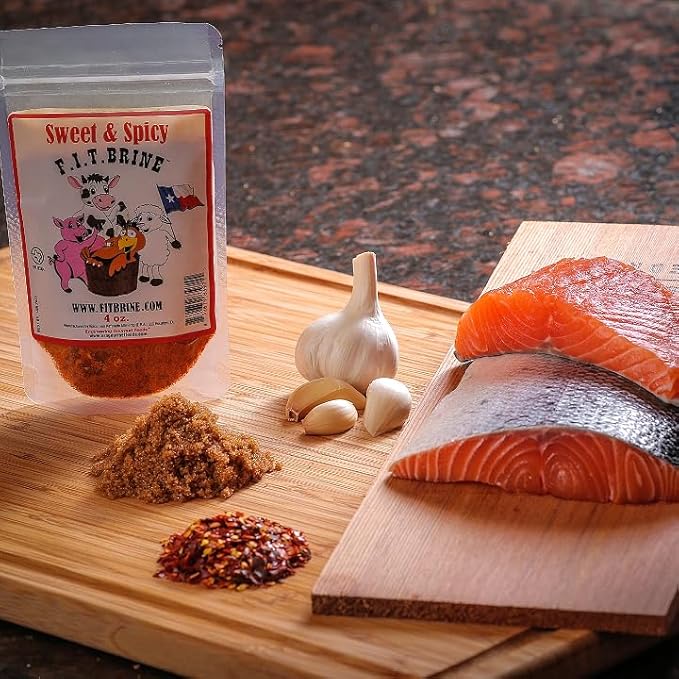FIT Brine - Sweet & Spicy, 8oz | Premium Meat Tenderizer & Seasoning | Flavor-Packed & All-Natural
