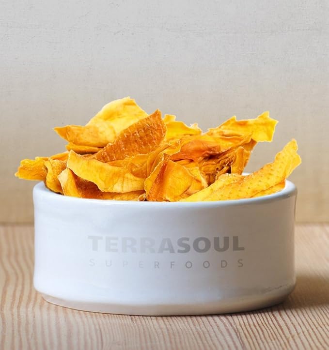 Terrasoul Superfoods Organic Dried Mango Slices, 16 Oz - Naturally Sweet & Tart | No-Added Sugar |