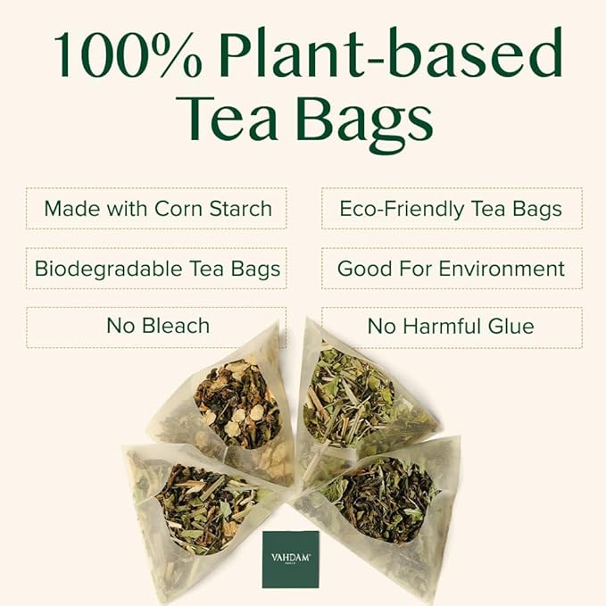 VAHDAM, Sweet Cinnamon Tea | 100 Tea Bags | 100% Natural Spices | Cinnamon Masala Chai Tea Recipe |