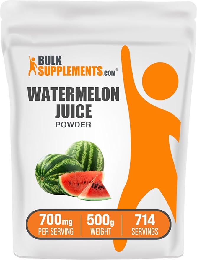 BulkSupplements.com Watermelon Juice Powder - from Watermelon Fruit, Fruit Powder, Hydation