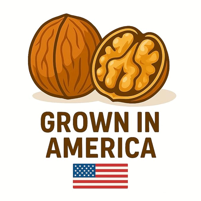 Crazy Nuts | California Grown Whole Walnuts In Shell, 10lb | Raw Walnuts Whole Bulk, Nuts in Shells