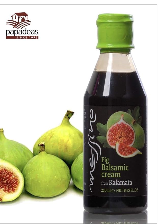 Messino Fig Balsamic Vinegar Glaze imported from Greece, 250 ml