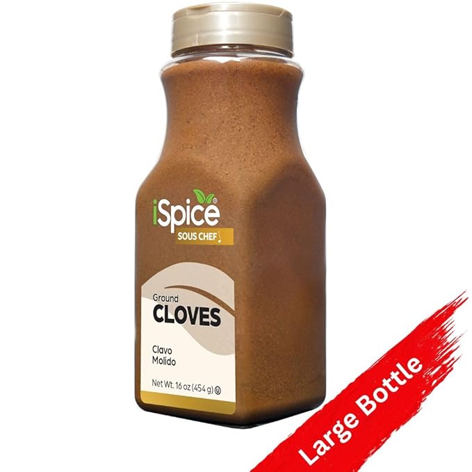 iSpice | Cloves Ground | 16 oz | Bulk Size | Gourmet Spice | Kosher