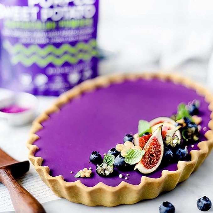 Suncore Foods Purple Sweet Potato Powder, Purple Food Coloring Powder, Gluten-Free, Non-GMO, 5oz (1