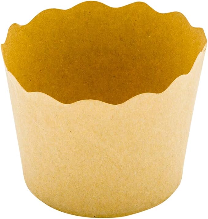 Restaurantware Panificio Premium 3 oz Kraft Paper Mini Baking Cup: Paper Baking Cups Perfect for