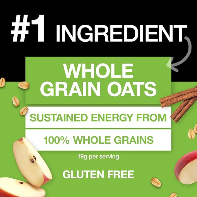 KIND Breakfast Protein, Healthy Snack Bar, Apple Cinnamon, Gluten Free Breakfast Bars, 8g Protein
