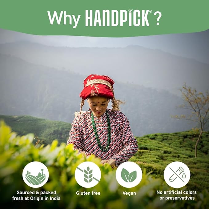 HANDPICK, English Breakfast Tea Loose Leaf (340g/12oz) Strong, Robust, High Caffeine Black Tea
