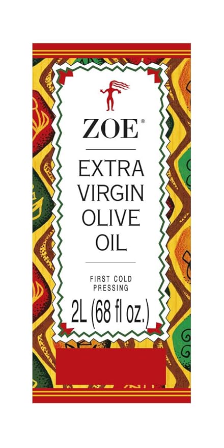 ZOE Extra Virgin Olive Oil 2L (68 fl oz) | Freshly Harvested, First Cold-Pressed | High Polyphenol