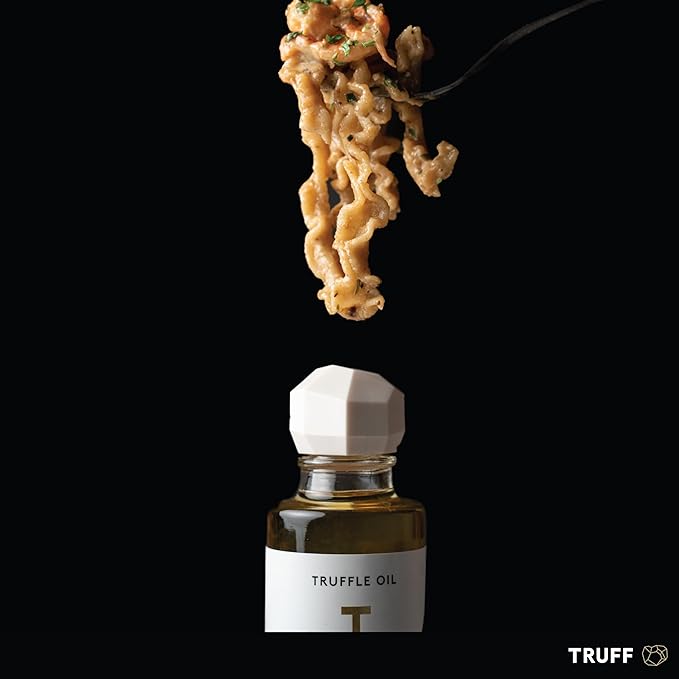 TRUFF White Truffle Oil - White Truffle Infused Olive Oil - Gourmet Dressing, Seasoning, Marinade