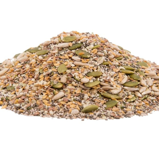 GERBS Raw Super 7 Seed Snack Trail Mix 1 LBS. | Top 14 Food Allergy Free | Resealable Bulk Bag |