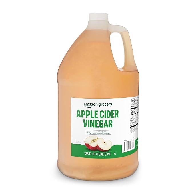 Amazon Grocery, Apple Cider Vinegar, 1 Gallon, 128 Fl Oz (Previously Amazon Fresh, Packaging May