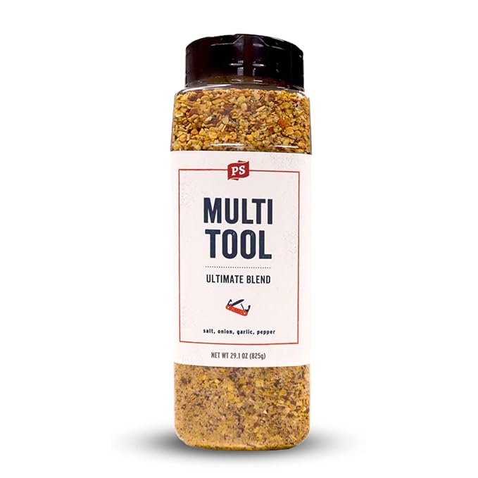 PS Seasoning Multi Tool Ultimate Blend - All Purpose Seasoning 29.1oz - Classic SPG BBQ Seasoning