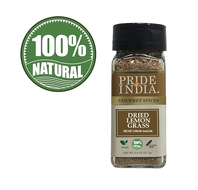 Pride of India – Lemongrass Fine Cut & Sifted – Ideal for Cooking & Drinks – Perfect seasoning for