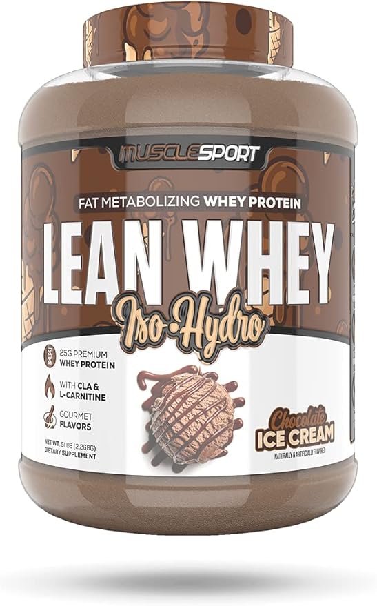 Musclesport Lean Whey Revolution??Protein Powder - Whey Protein Isolate - Low Calorie, Low Carb