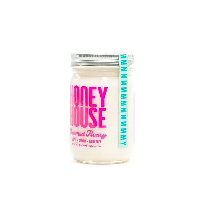 Honey House 100% Raw Creamed | Pure & Natural Unfiltered | Sustainably Sourced from American Bee