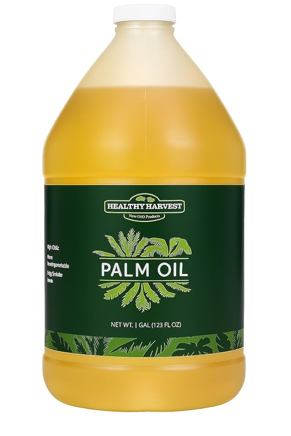 Healthy Harvest Non-GMO Palm Oil Cooking Oil, 1 Gallon