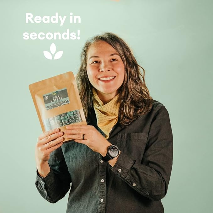 Cusa Tea & Coffee | Premium Instant 100% Arabica Decaf | Rainforest Alliance Certified Arabica