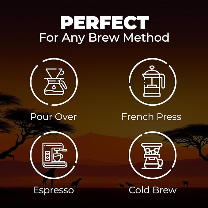 Dark Roast Whole Bean Coffee ??Bold & Smooth Arabica for Espresso & Cold Brew ??Fresh Roasted
