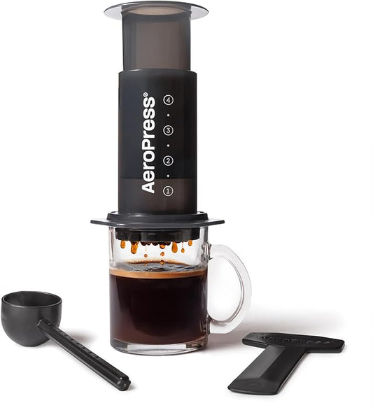 AeroPress Original Coffee Press – 3 In 1 Brew Method Combines French Press, Espresso, Full Bodied
