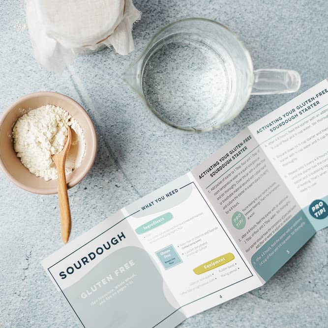 Cultures for Health Gluten Free Sourdough Starter | Heirloom Dehydrated Culture for Baking Gluten