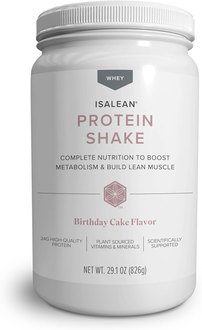 IsaLean Protein Shake - Complete Superfood Meal Replacement for Maintaining Healthy Weight and Lean