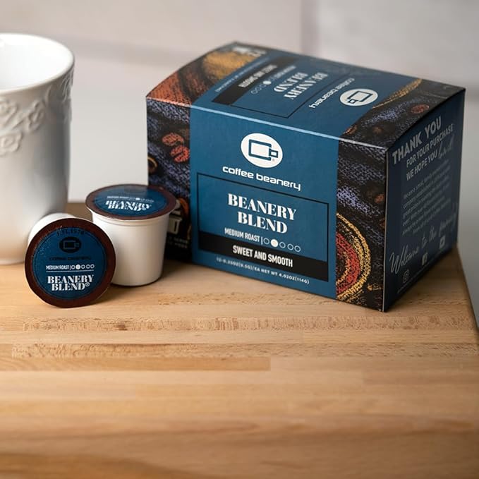 Beanery Blend Single Serve Coffee Pods | 12ct | 100% Specialty Arabica Coffee