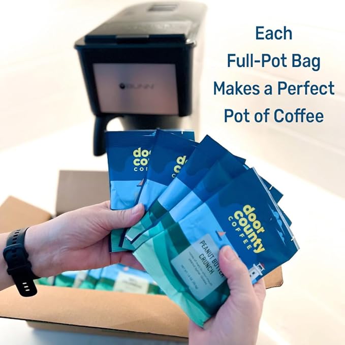 Gourmet Flavored Coffee Sampler Pack - 10 Bags of Unique Flavored Coffees ??100% Specialty Grade 1