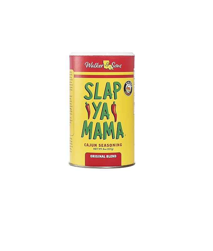 Slap Ya Mama Louisiana Style Variety Pack, Cajun Original Blend Spice Mix 8 Ounce Can and Cajun Hot