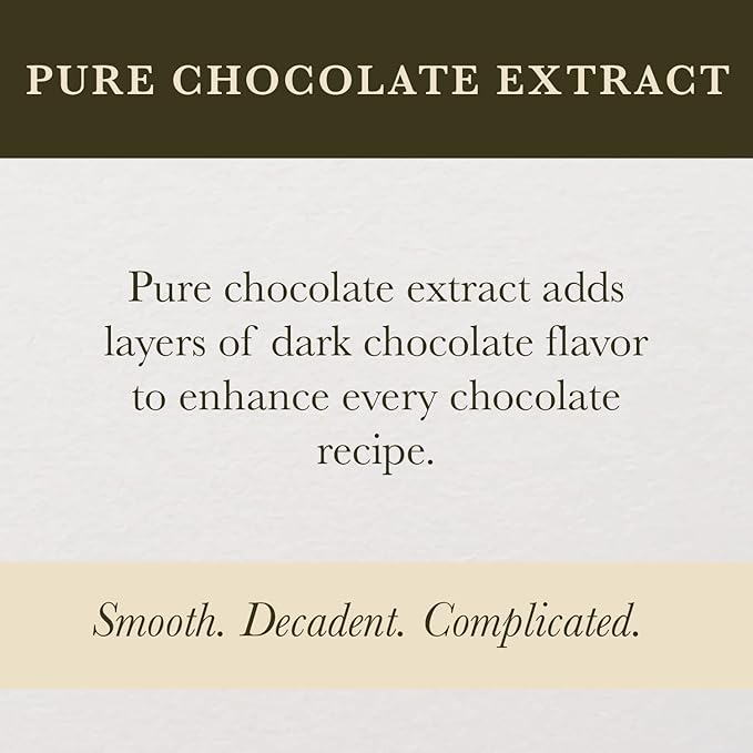 Cook's Pure Chocolate Extract 32 oz