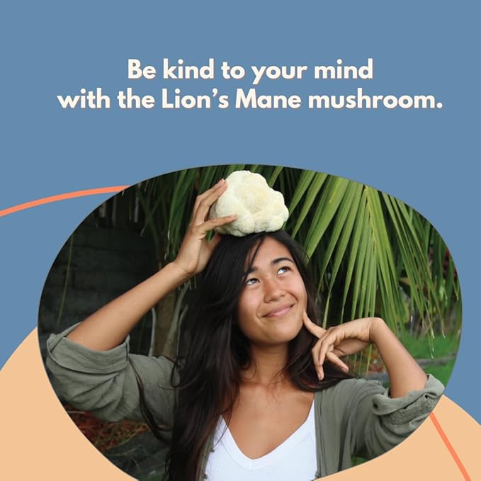 Malama Organic Mushroom Hot Cacao Mix, Lion's Mane Mushroom Powder with Fair Trade Cacao for Focus