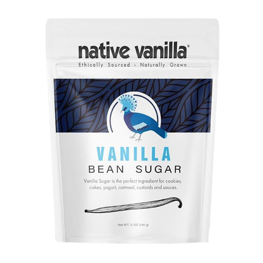 Organic Vanilla Bean Sugar ??Native Vanilla ??Made from Premium Vanilla Bean Pods ??For Chefs and