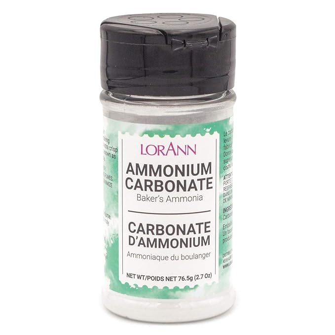 LorAnn Oils Baker's Ammonia (Ammonium Carbonate) - Ideal for Springerle & Thin, Crispy Cookies