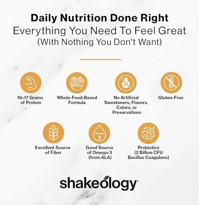 Shakeology 0g Added Sugar Sampler Pack Vegan & Whey Protein Powder, Gluten Free Superfood Protein
