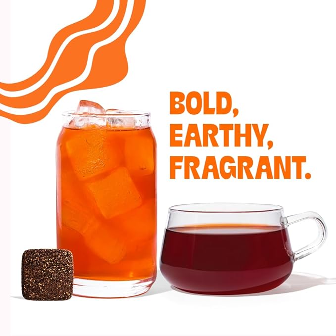 Tea Drops 30 Bulk Pack Thai Tea Bagless Tea - Loose Leaf, Lightly Sweetened, On-The-Go.