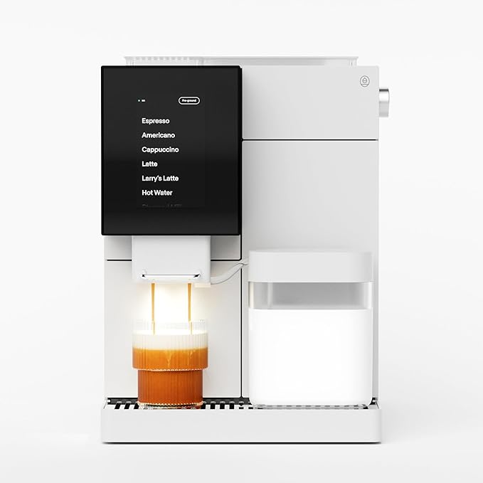 Terra Kaffe Super Automatic Espresso Machine - App-Enabled Coffee Machine - Auto Wake & Sleep - All