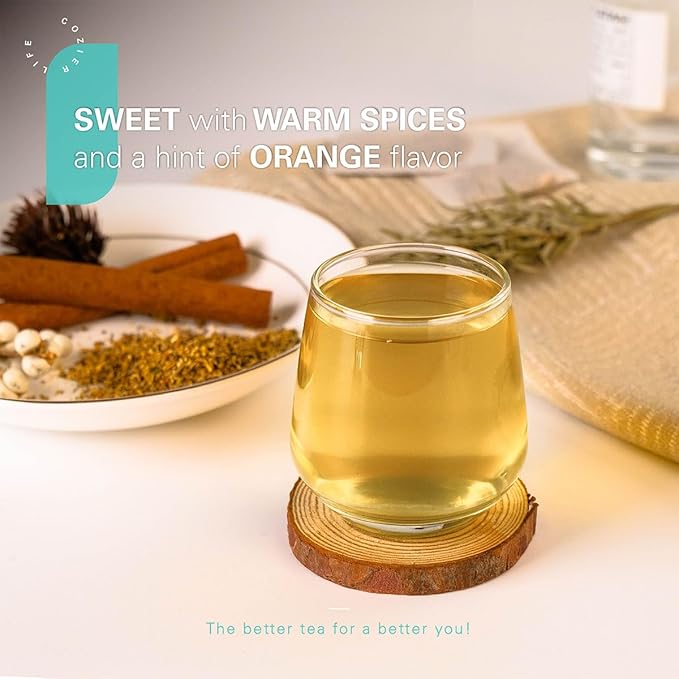 WT WEETEE Licorice Spice Herbal Tea Bags, 2g x 80 Counts, Sweet with Warming Spices Tea Includes